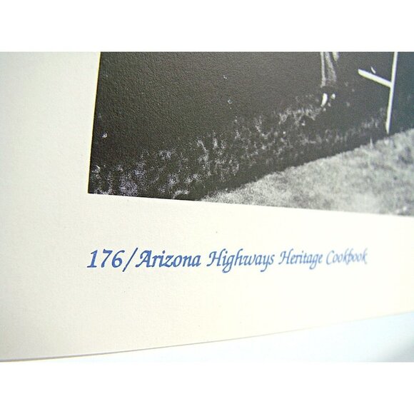 Arizona Highways Heritage Cookbook Louise Dewald Southwest Recipes Vintage 1988 - Picture 10 of 10